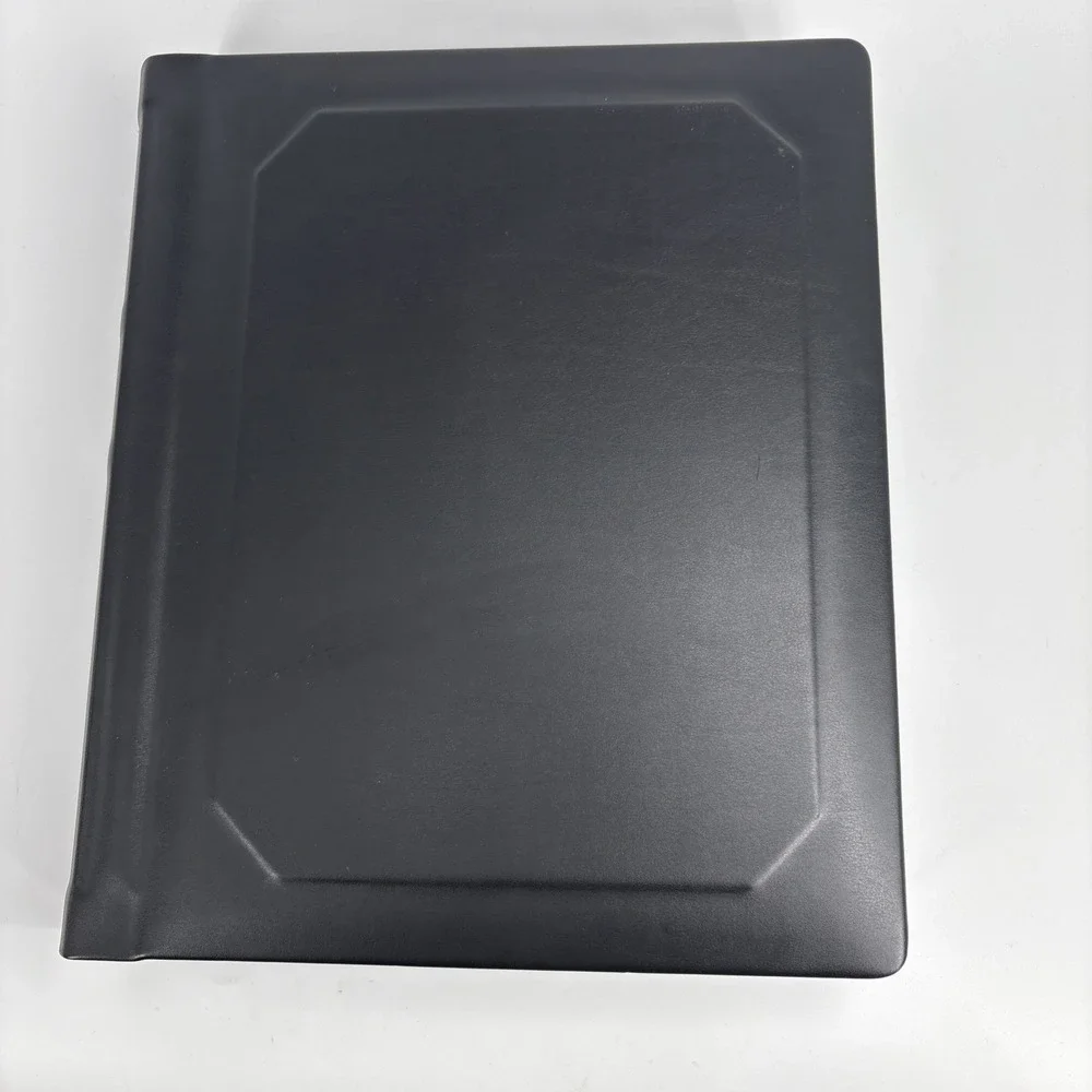 Tuscany Albums Professional Leatherette Bound Slip-in Photo Album, Holds 30 8...